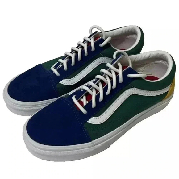 NEW Vans Classic Old Skool Multi-Color Retro Skate Sneakers Mens 6 / Womens 7.5 - Picture 4 of 8